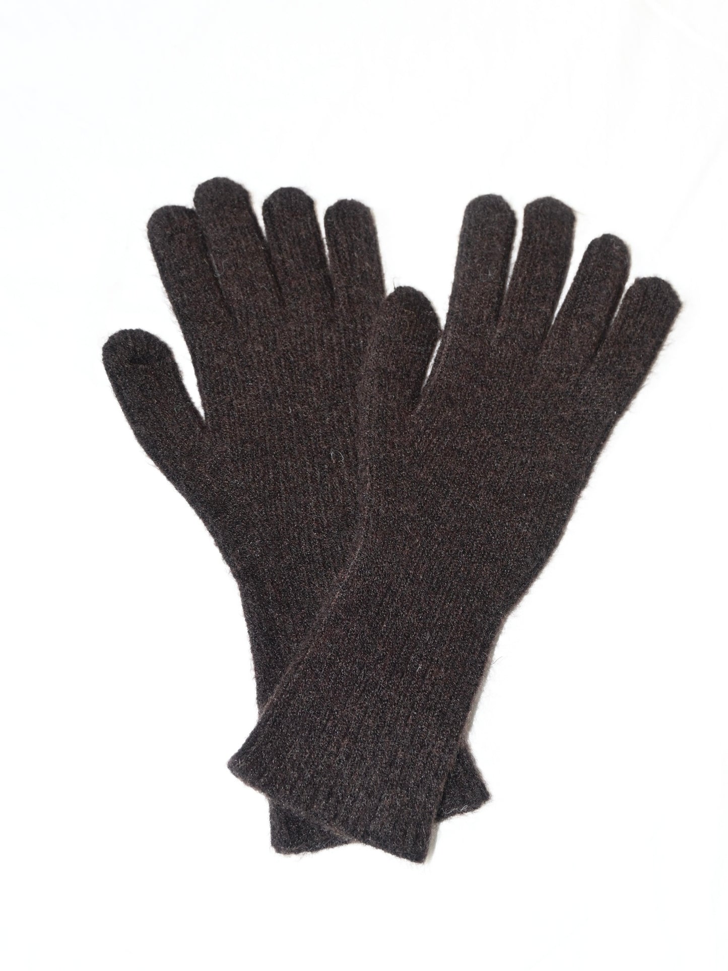 Ribbed Wool Gloves