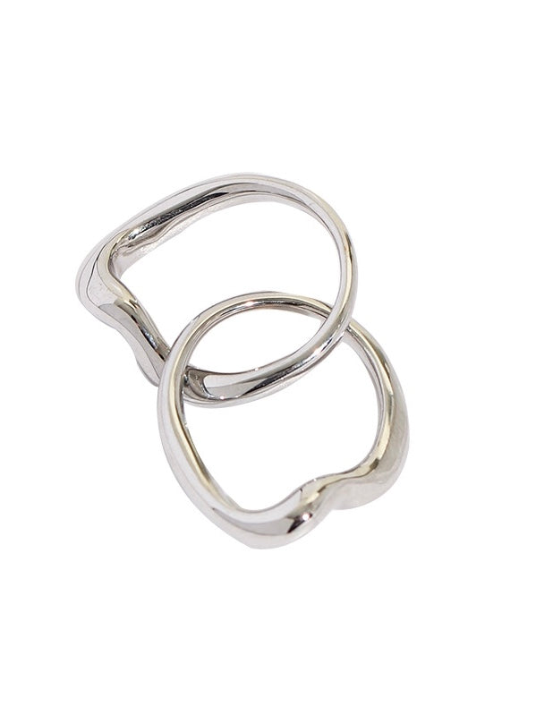 Cross Love Knot Ring