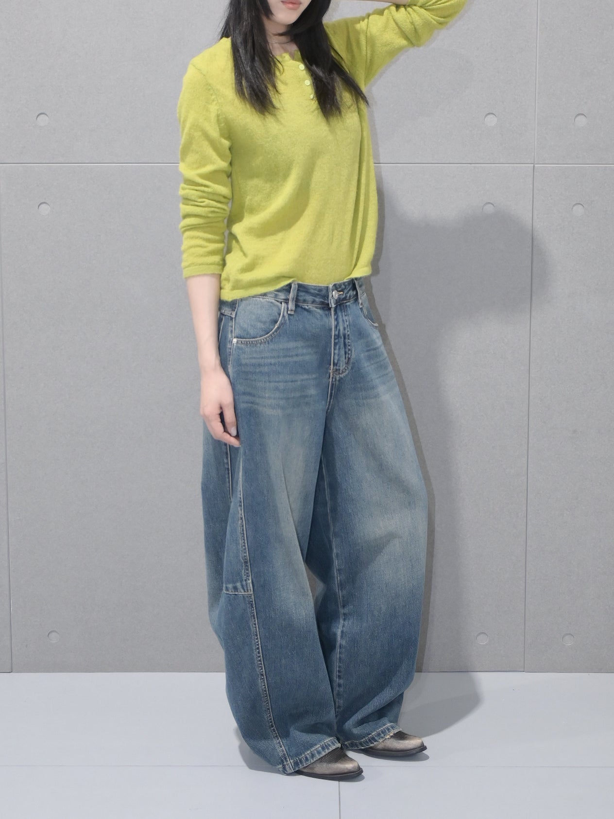 Henley Wool Sweater