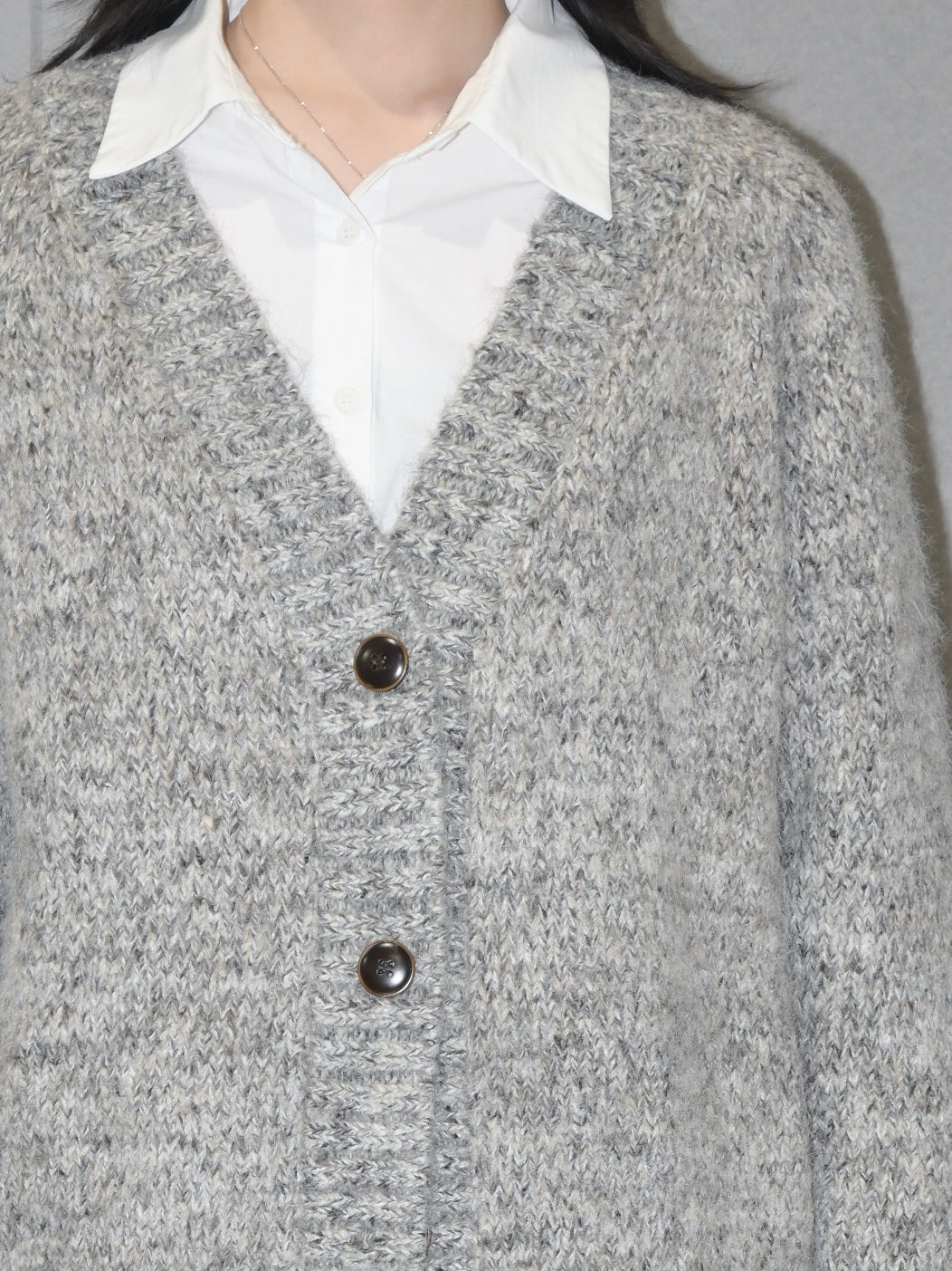 Oversized Merino Wool Cardigan