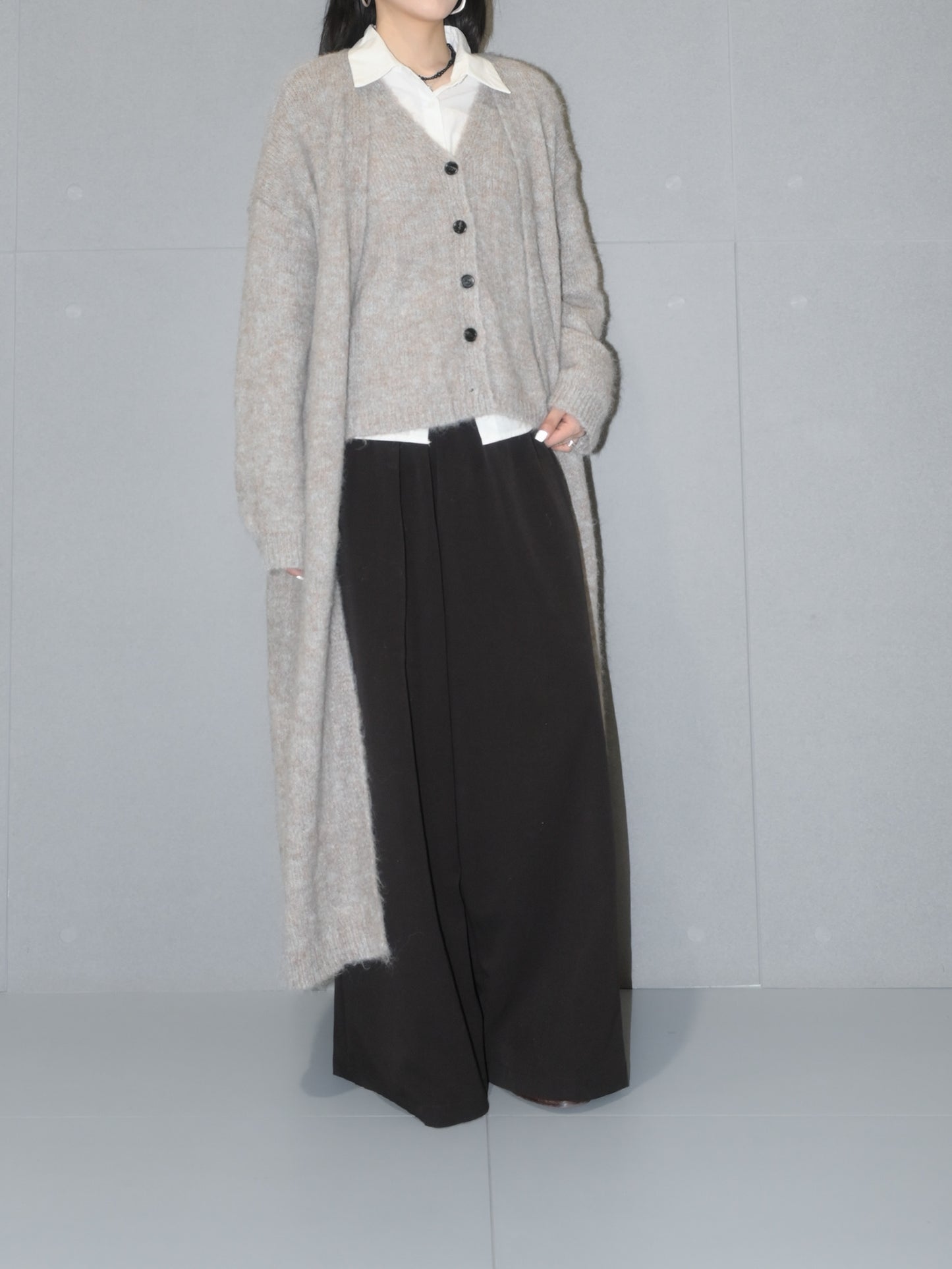 Fuzzy Sweater Cardigan