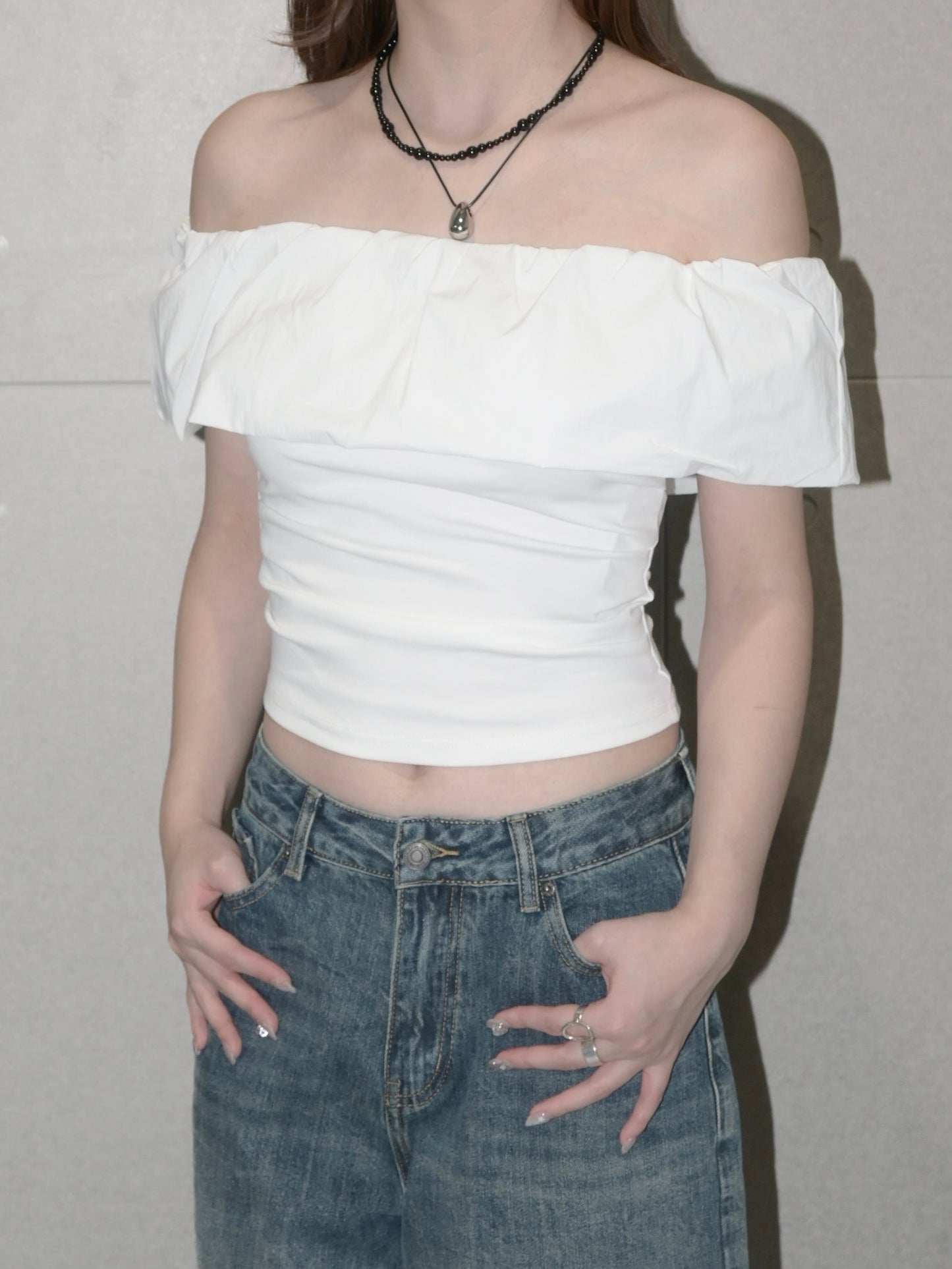 Ruffle Edge Top