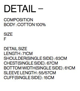 SPELLEDIT RAW EDGE SLEEVE SWEATSHIRT