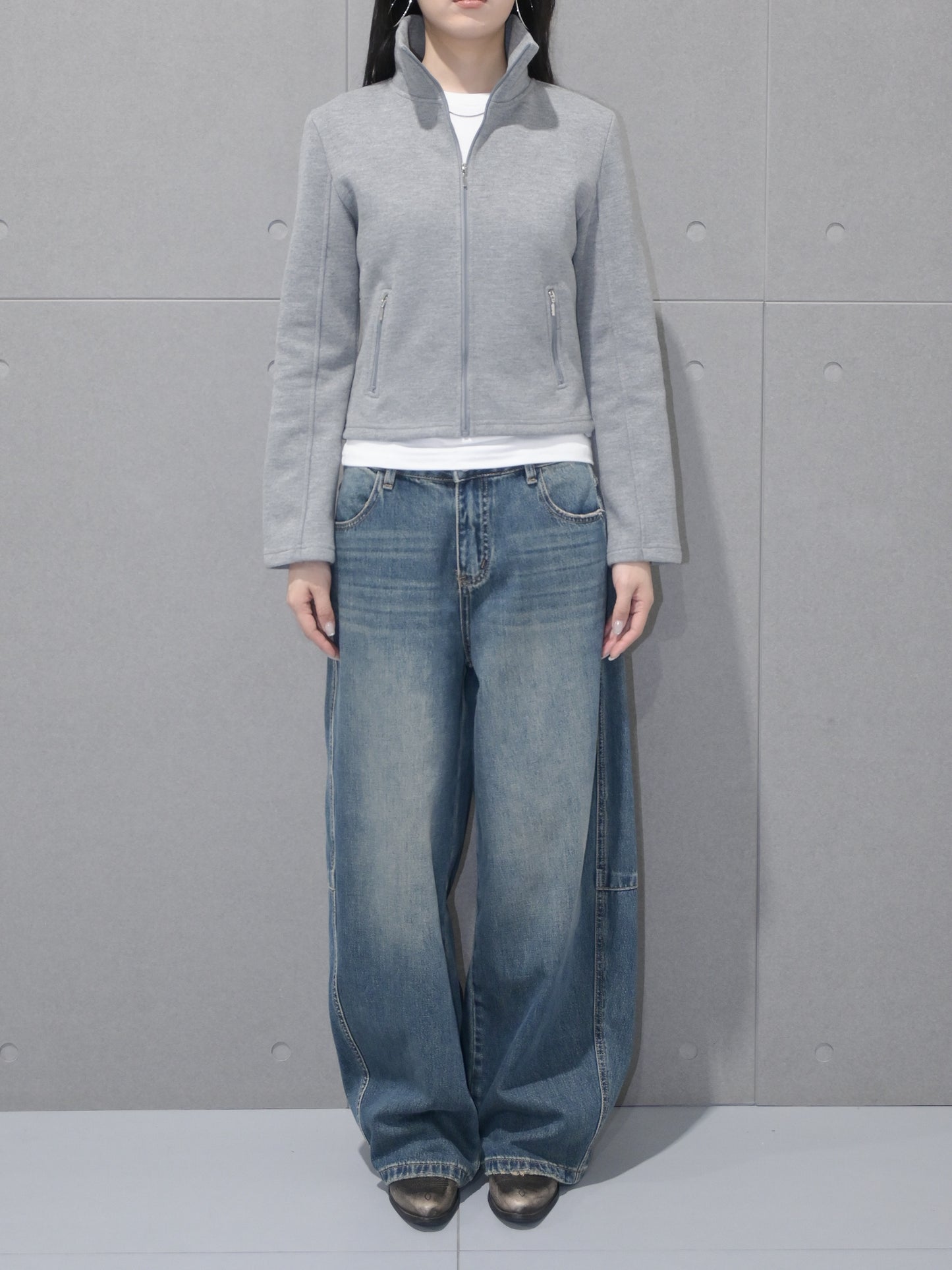 Fitted Zip-Up Jacket