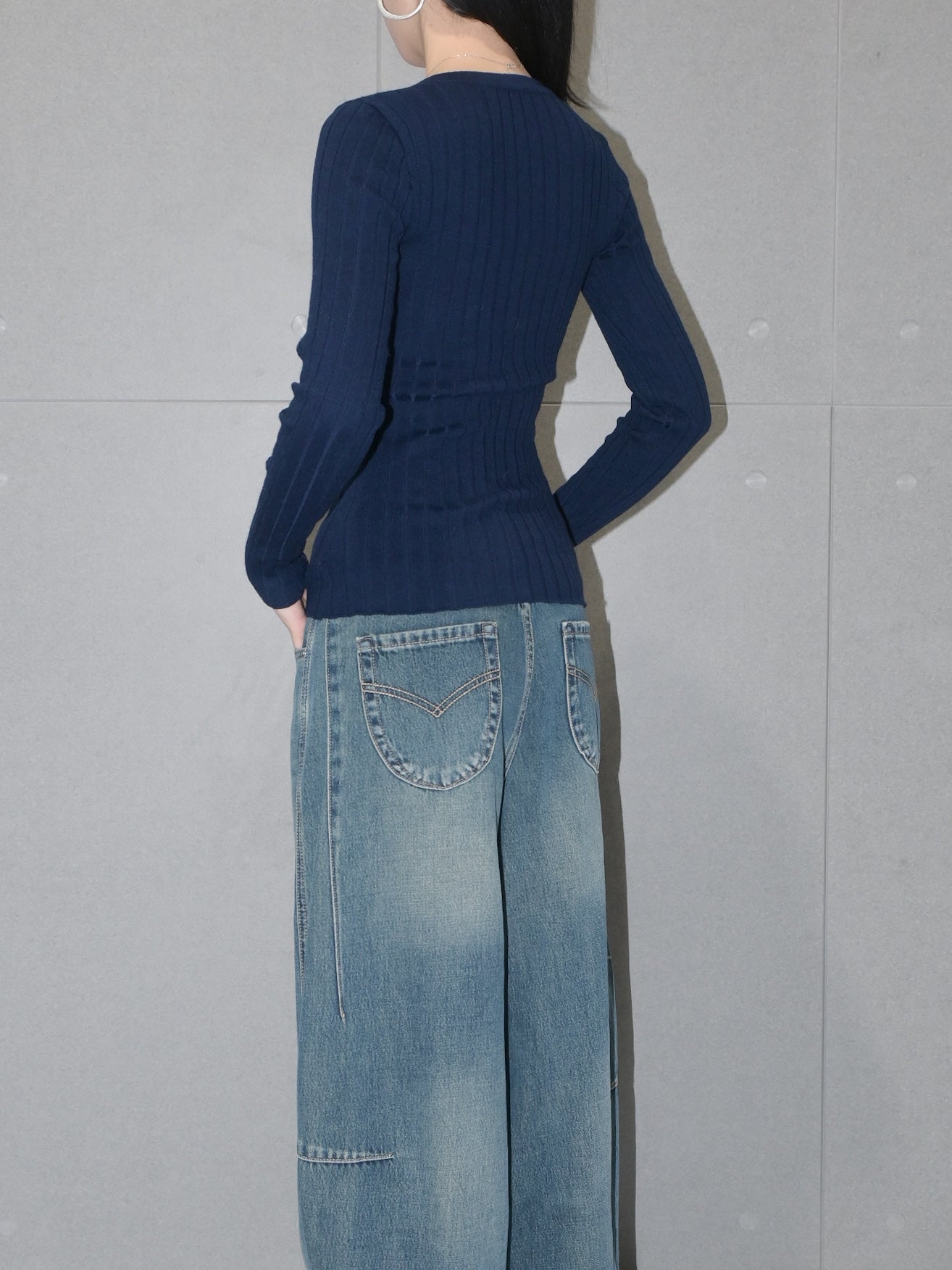 Rib Henley Longsleeve