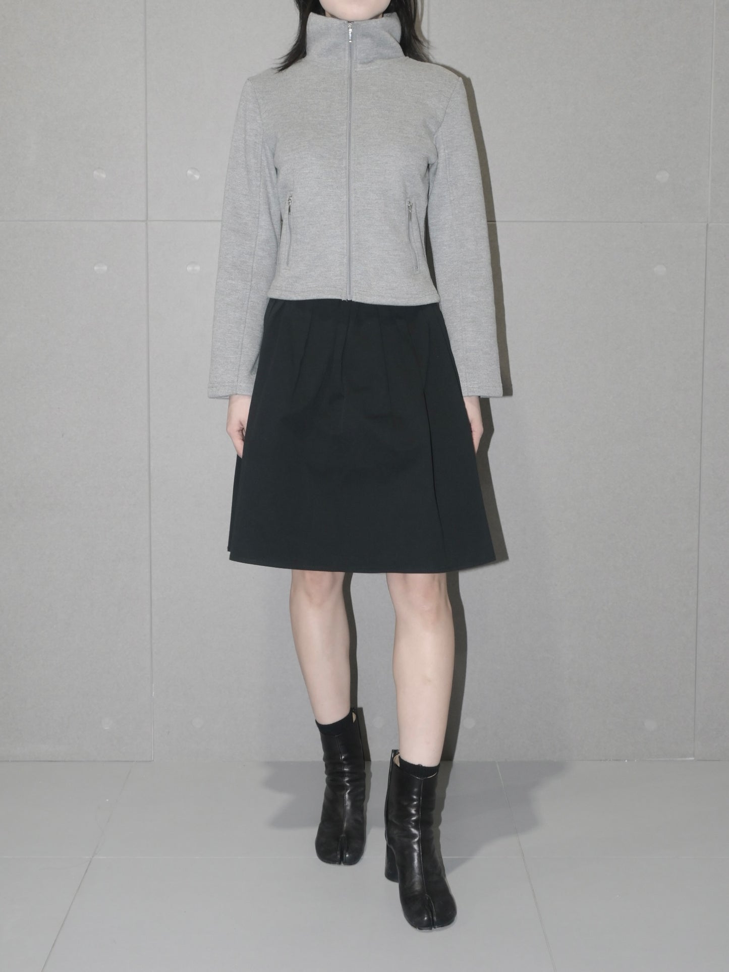 Cotton Midi Skirt