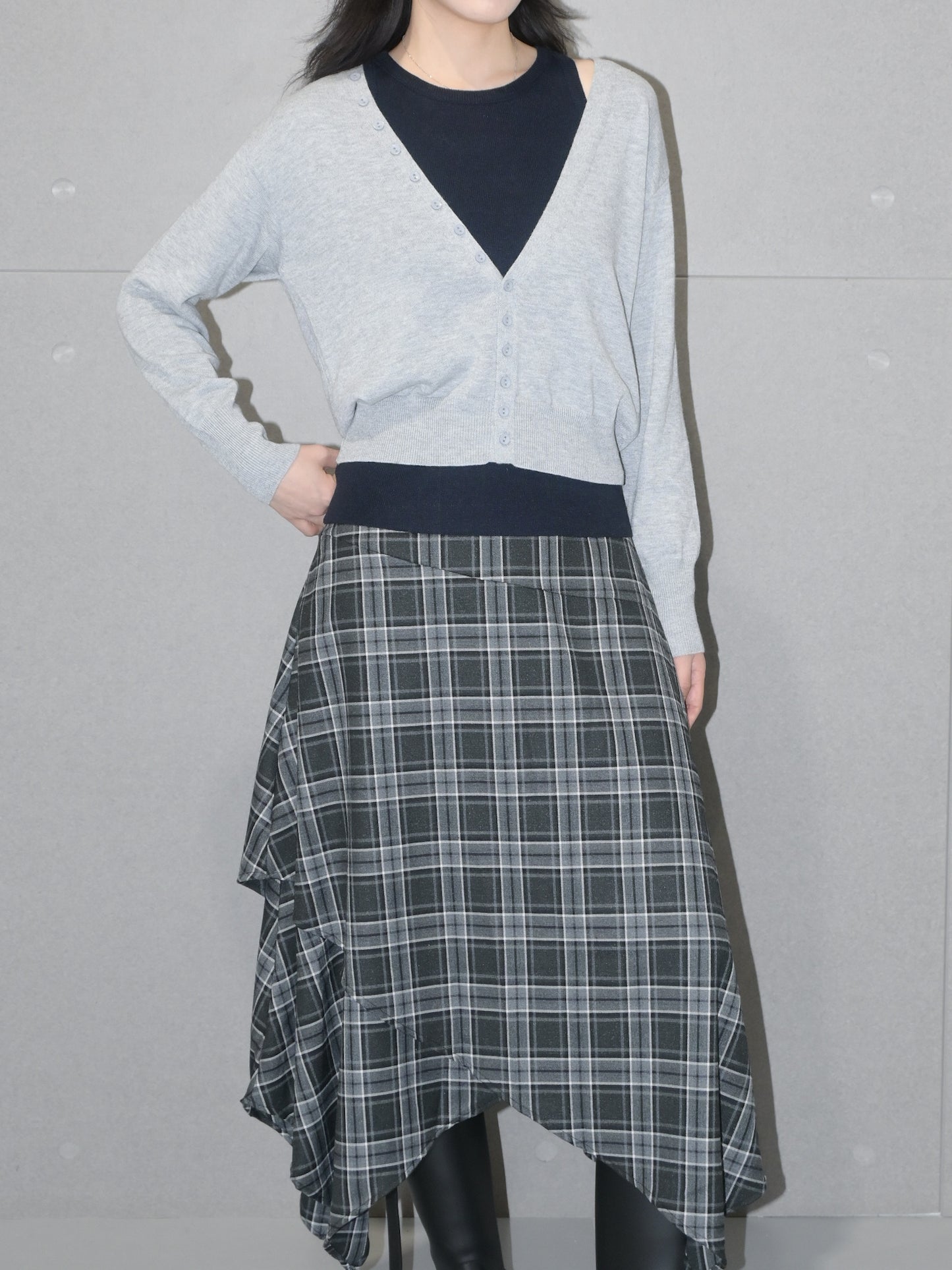 Two Piece Wool Top