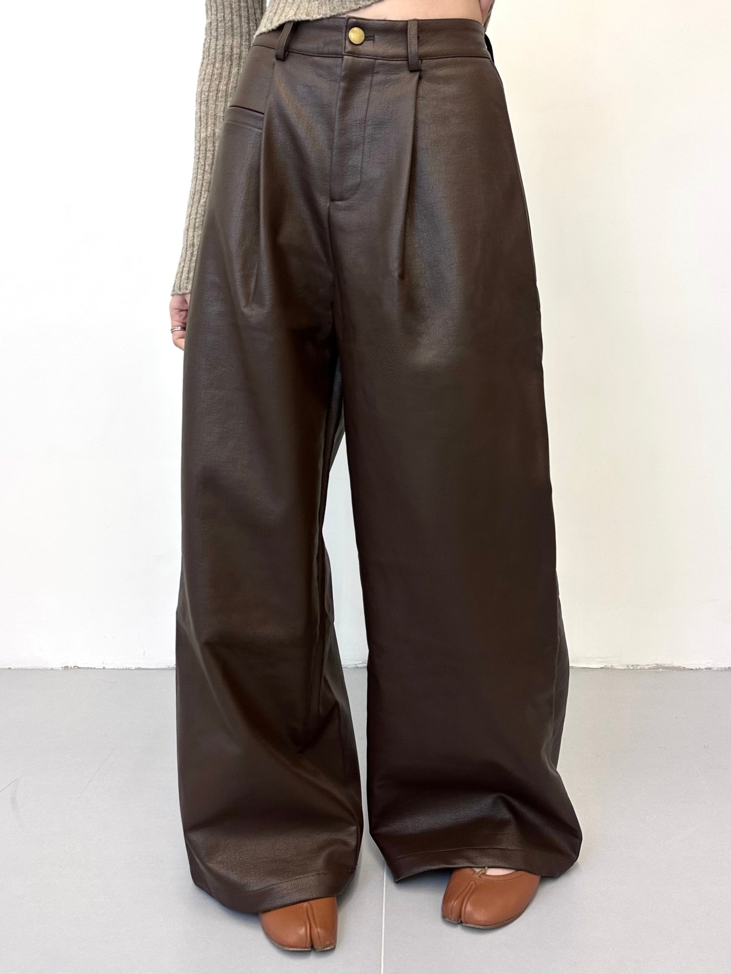 Lilith Crinkle Wide Leg Pants
