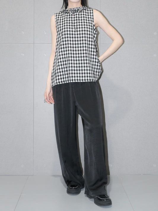 Crinkled Satin Pant