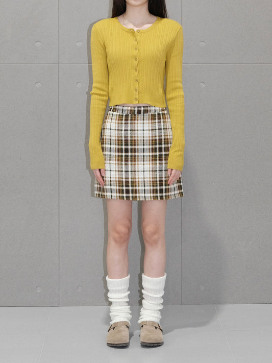 The Plaid Mini Skirt