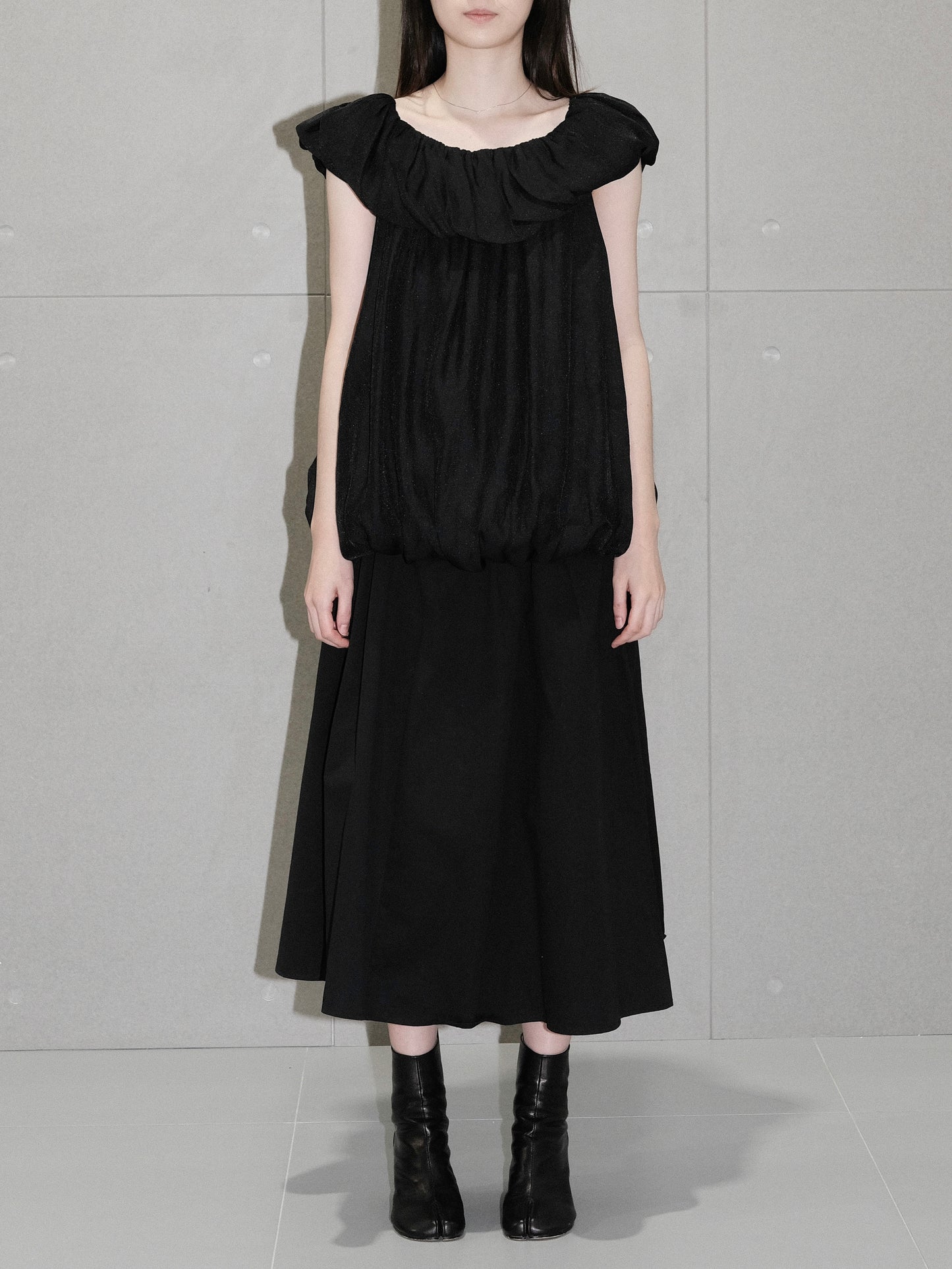 Ruched Off Shoulder Top