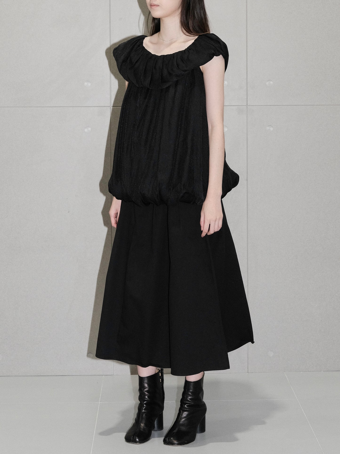 Ruched Off Shoulder Top