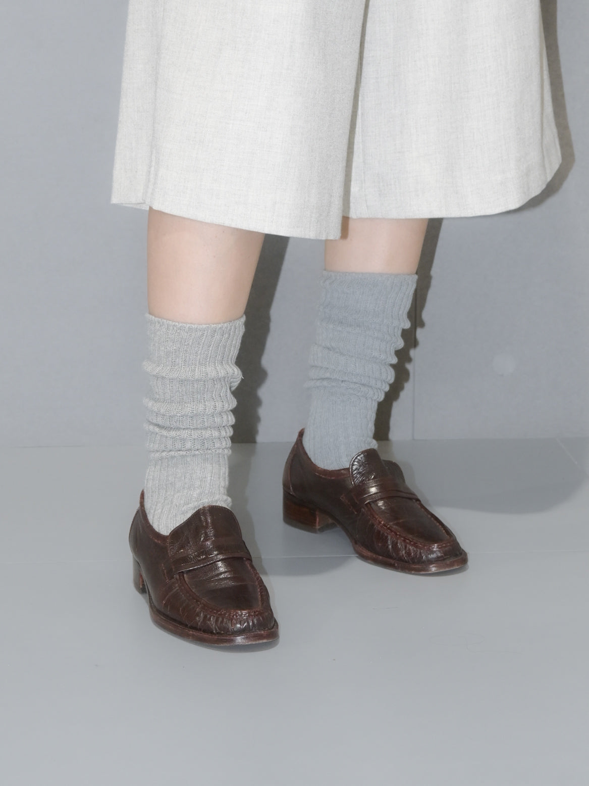 Ribbed Slouchy Socks