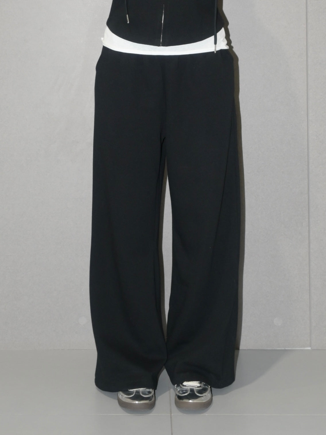 Chic Hoodie Wool Set Pant