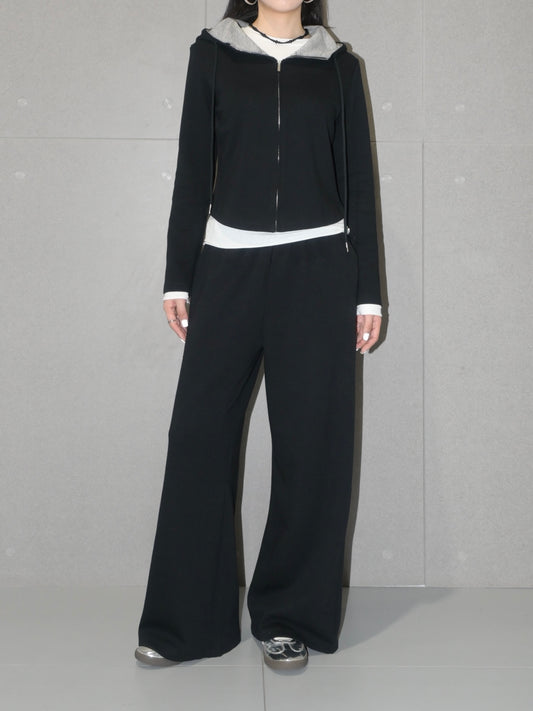 Chic Hoodie Wool Set Pant