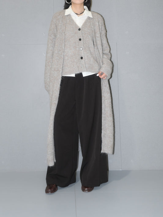 Fuzzy Sweater Cardigan