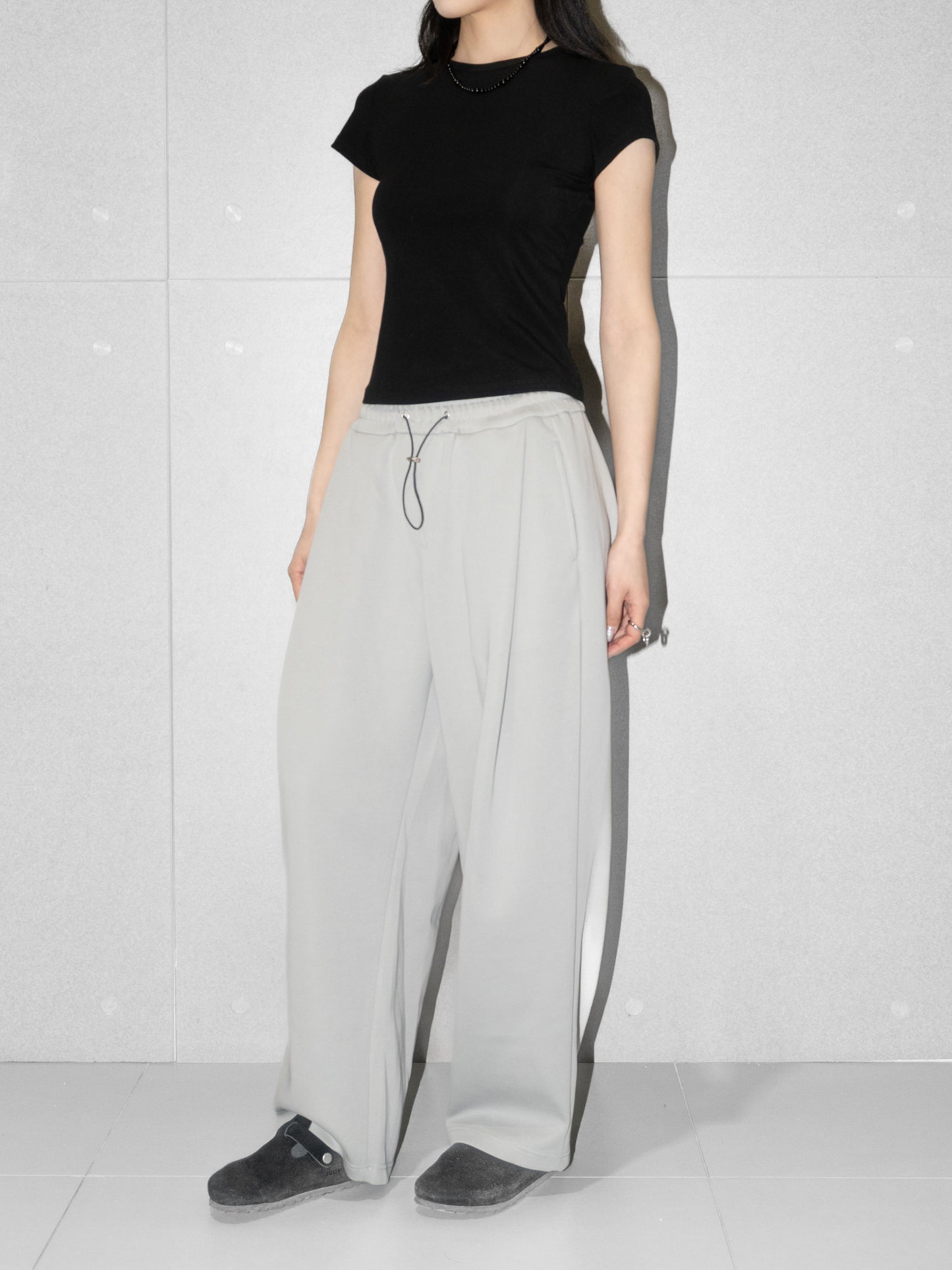 Cozy Pleated Sweatpants