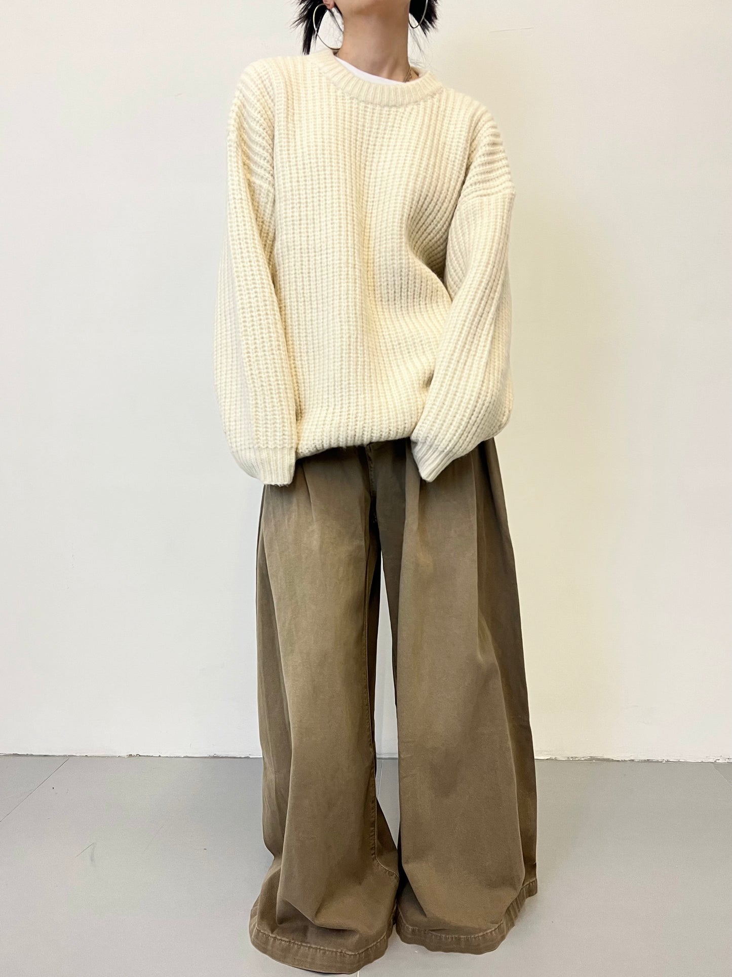 Unisex Cable Knit Sweater