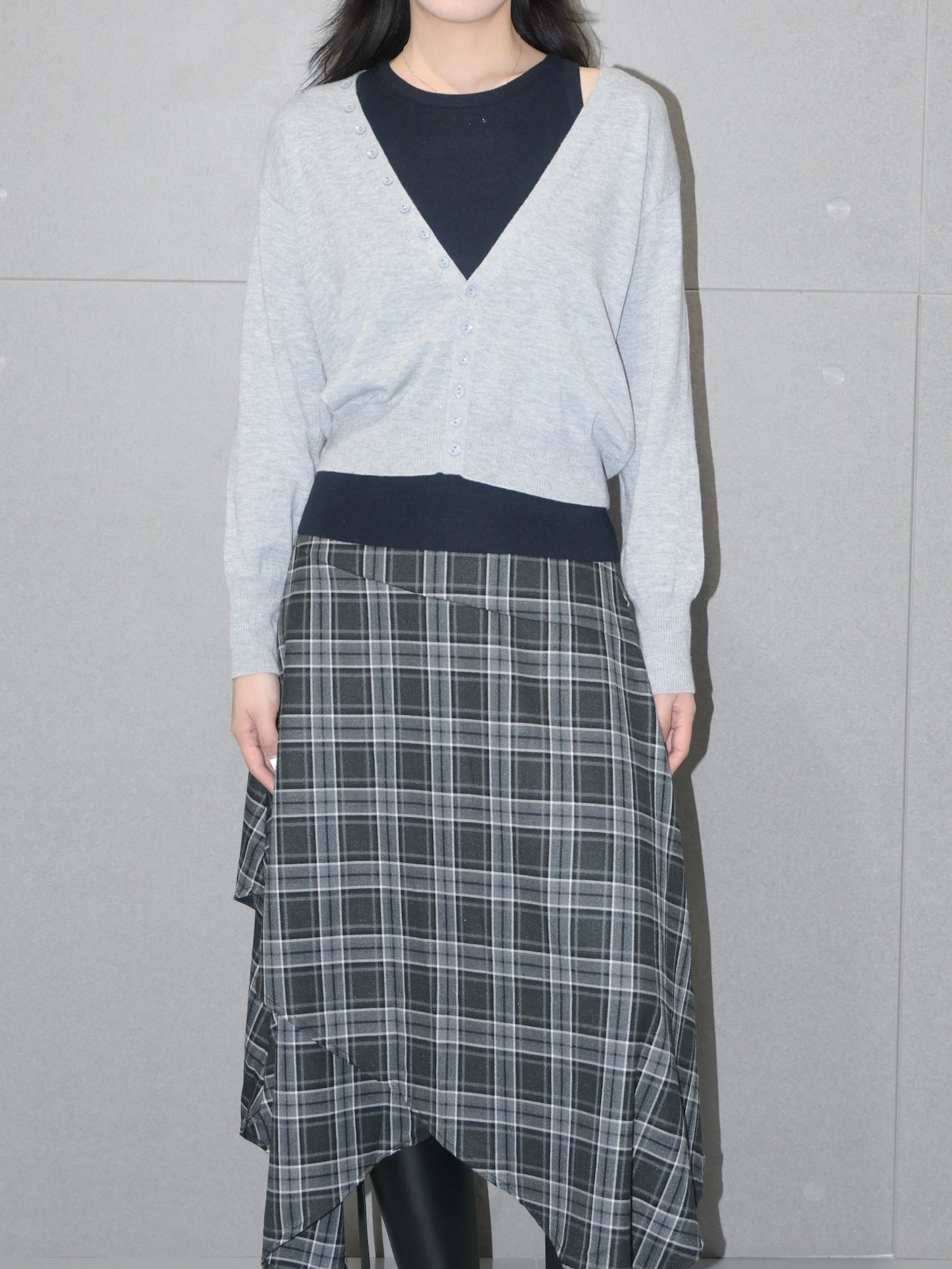 Two Piece Wool Top