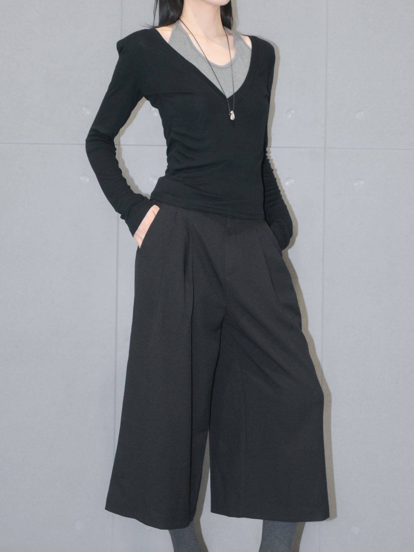 Tailored Culotte Pant