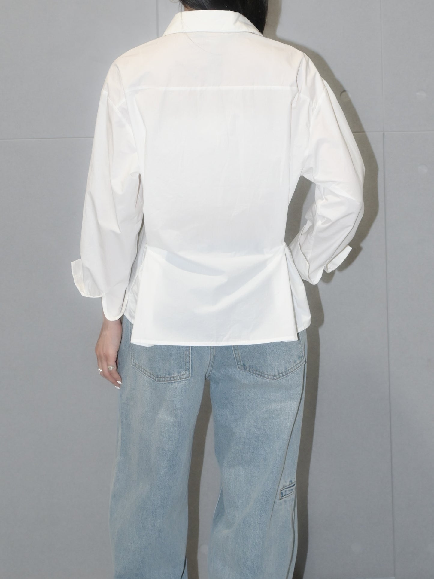 Shirt with Back Tab