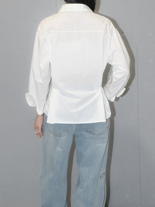 Shirt with Back Tab
