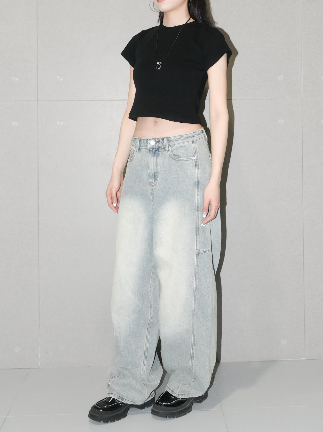 Open Back Crop Tee