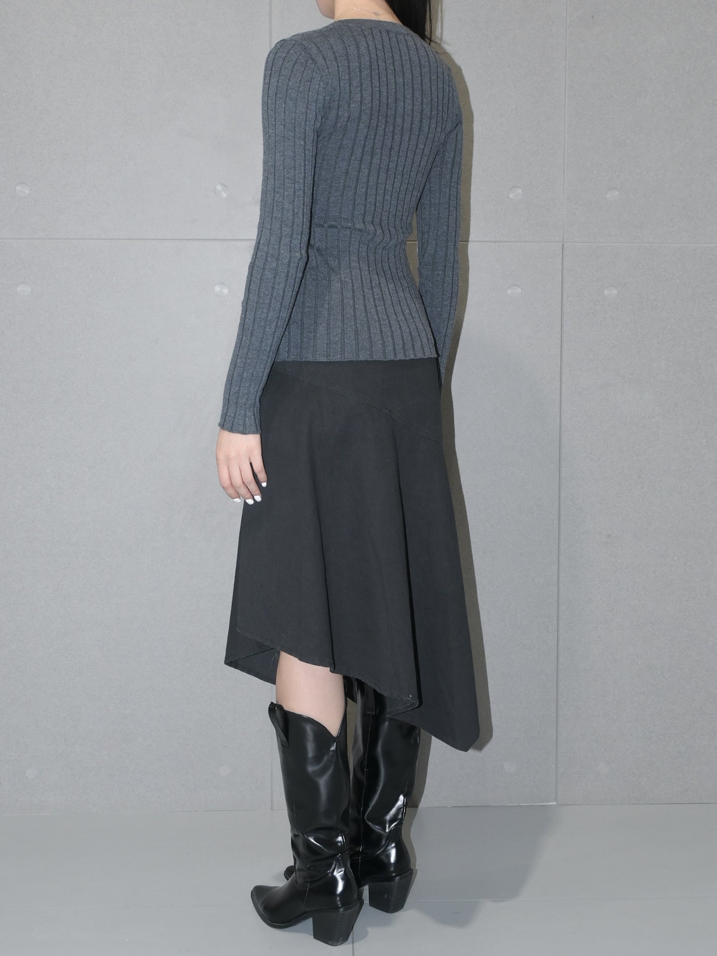 Rib Henley Longsleeve