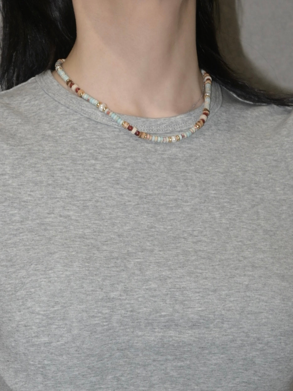 Mixed Gemstone Necklace