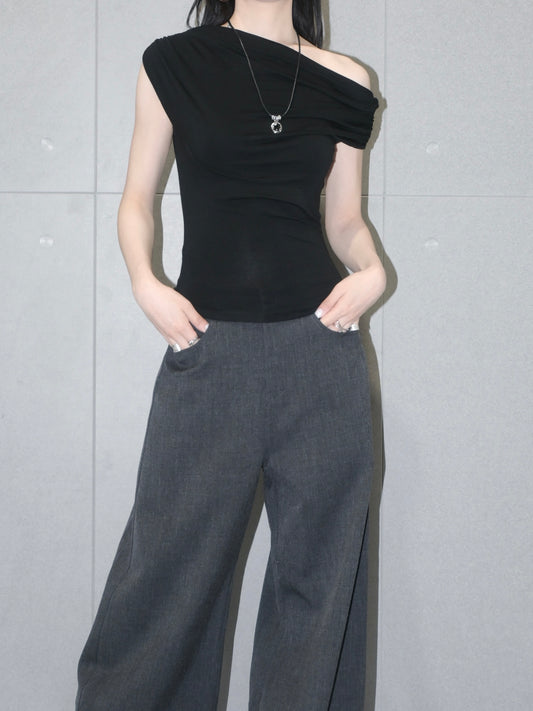 Asymmetric One-Shoulder Top