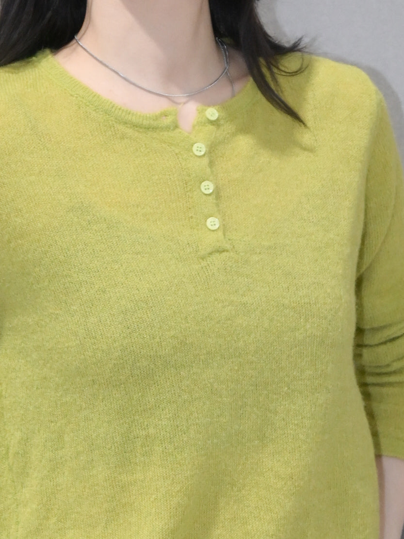 Henley Wool Sweater