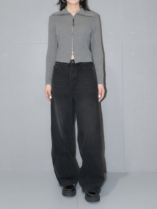 Faded Black Jean