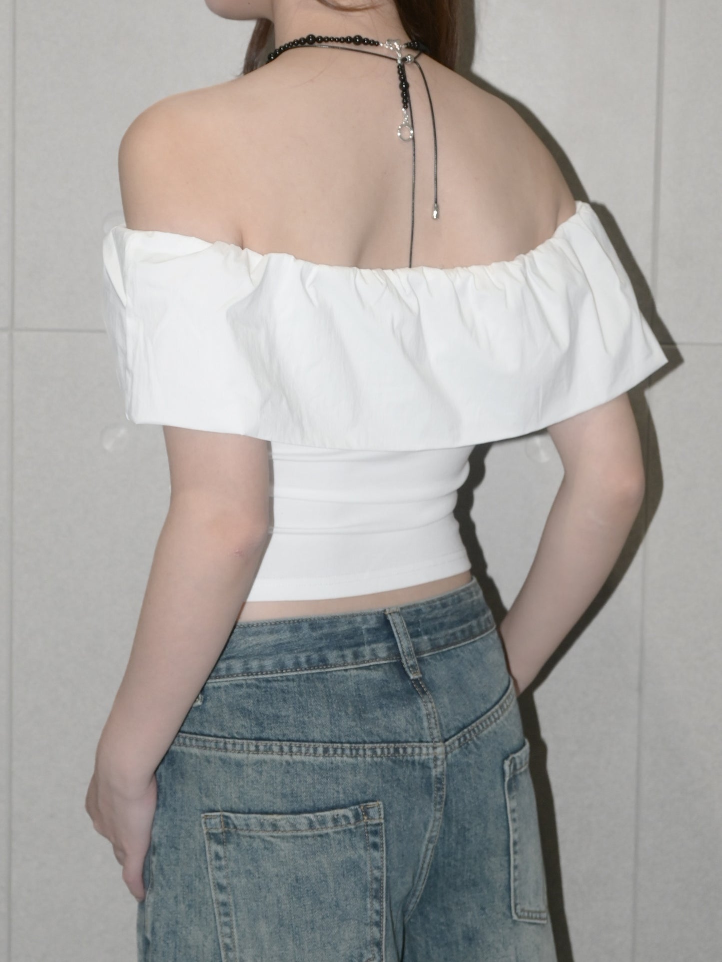 Ruffle Edge Top