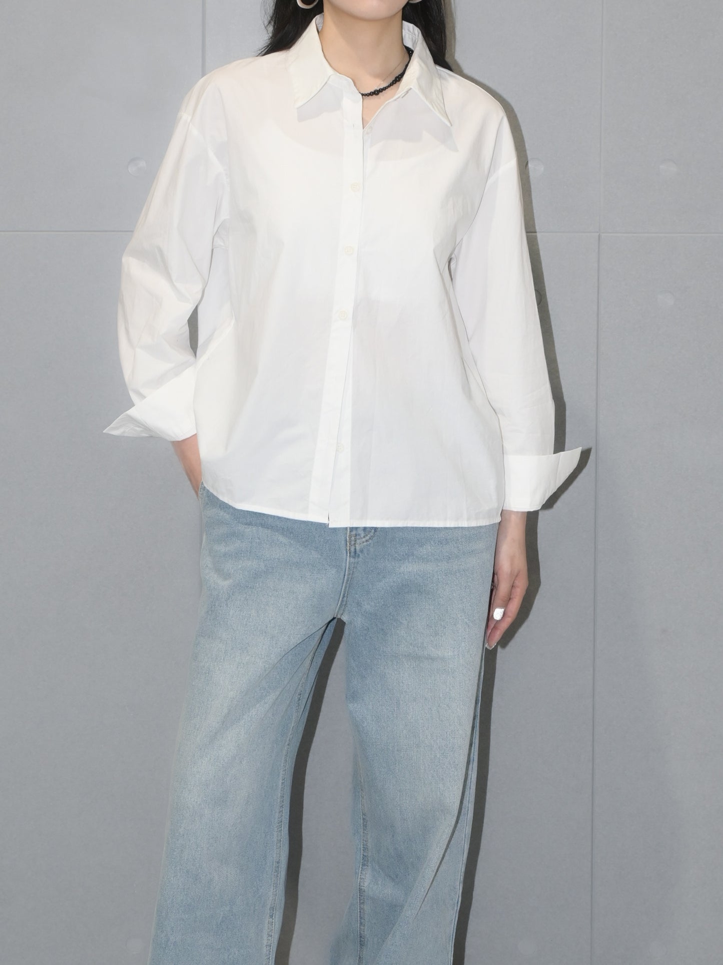 Shirt with Back Tab