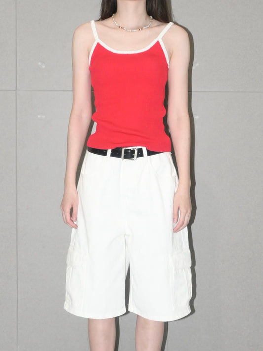 Contrast Trim Cami