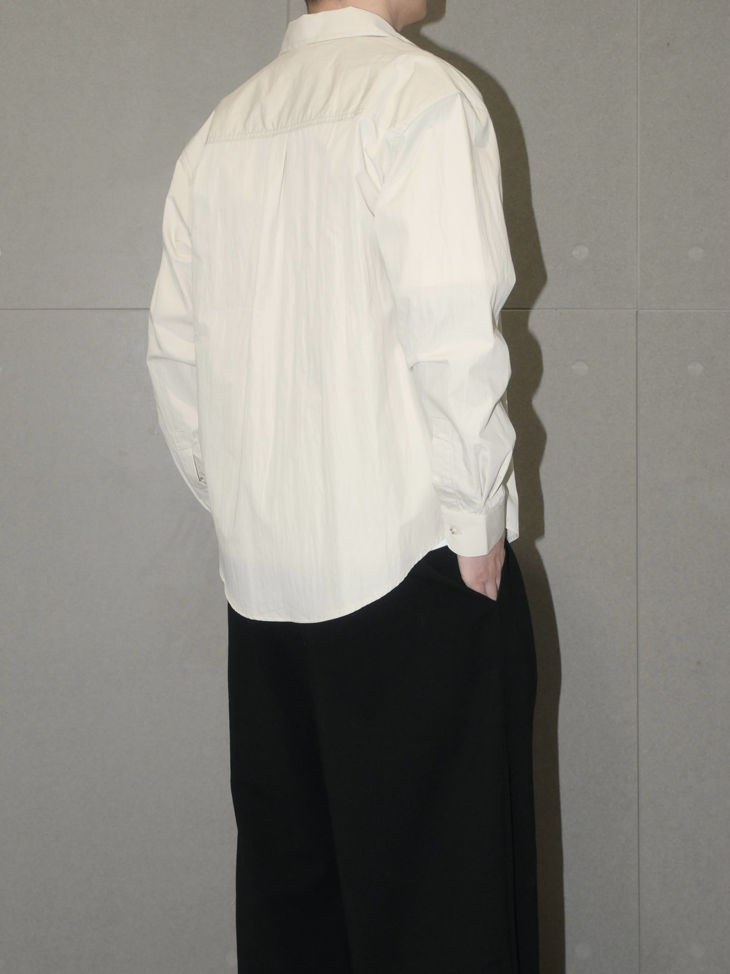 Crinkle Long Sleeve Shirt