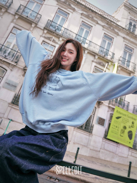 SPELLEDIT CAT SWEATSHIRT