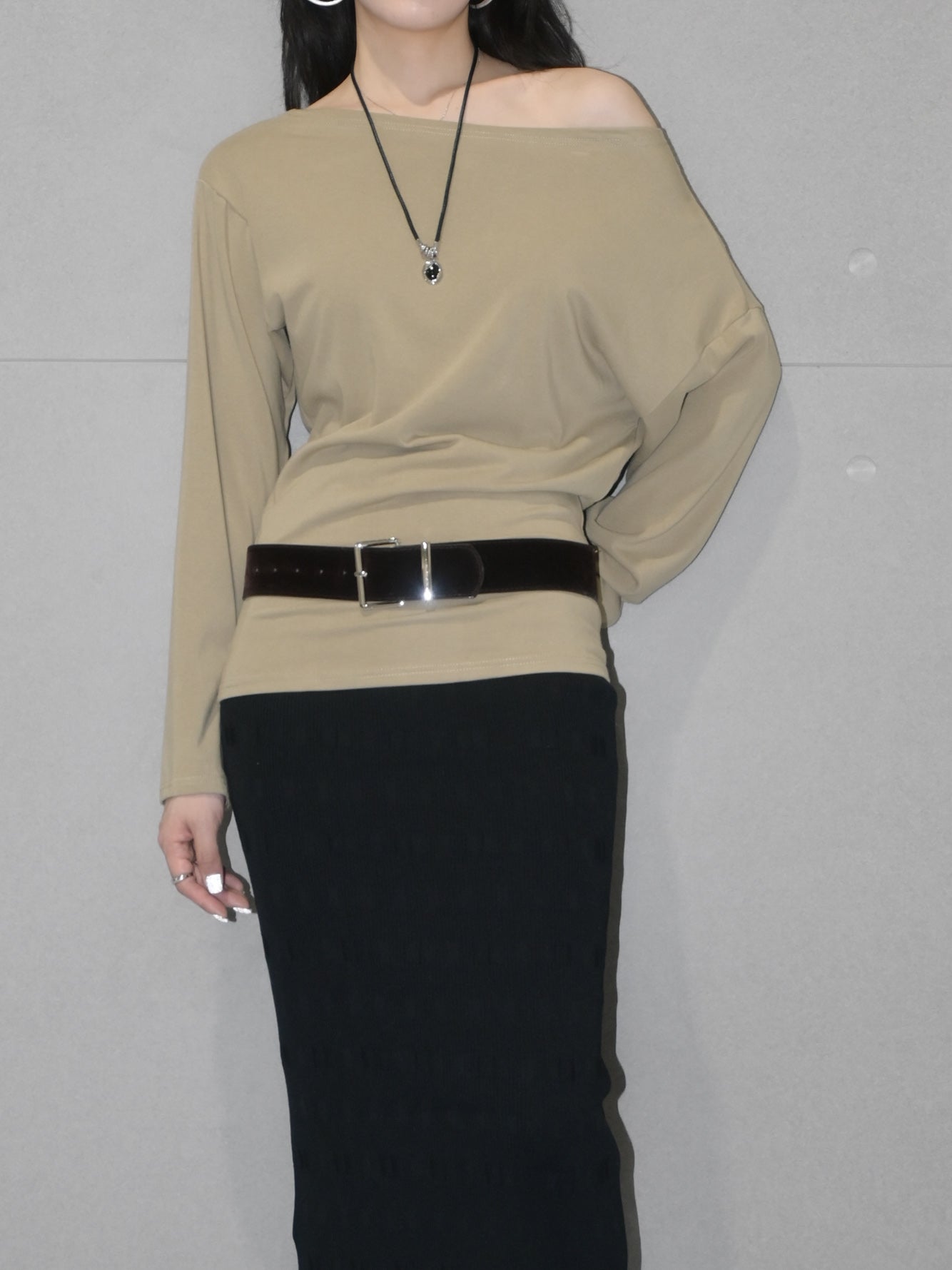 Off Shoulder Long Sleeve