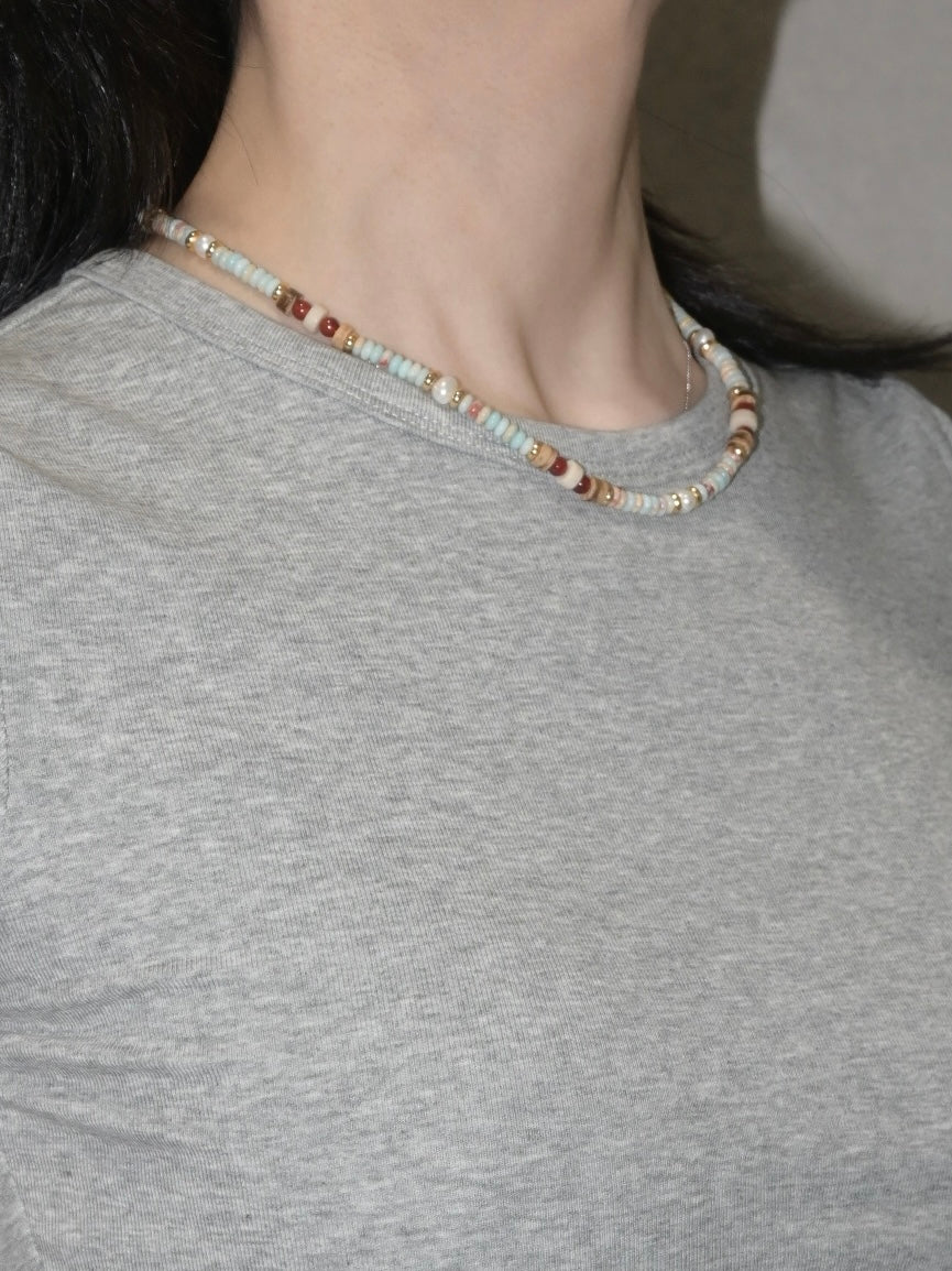 Mixed Gemstone Necklace