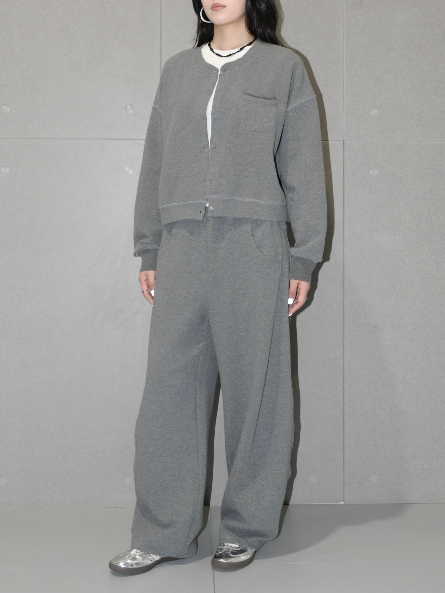 Cozy Textured Set Jacket