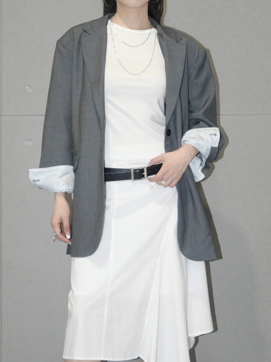 Oversized Crepe Blazer