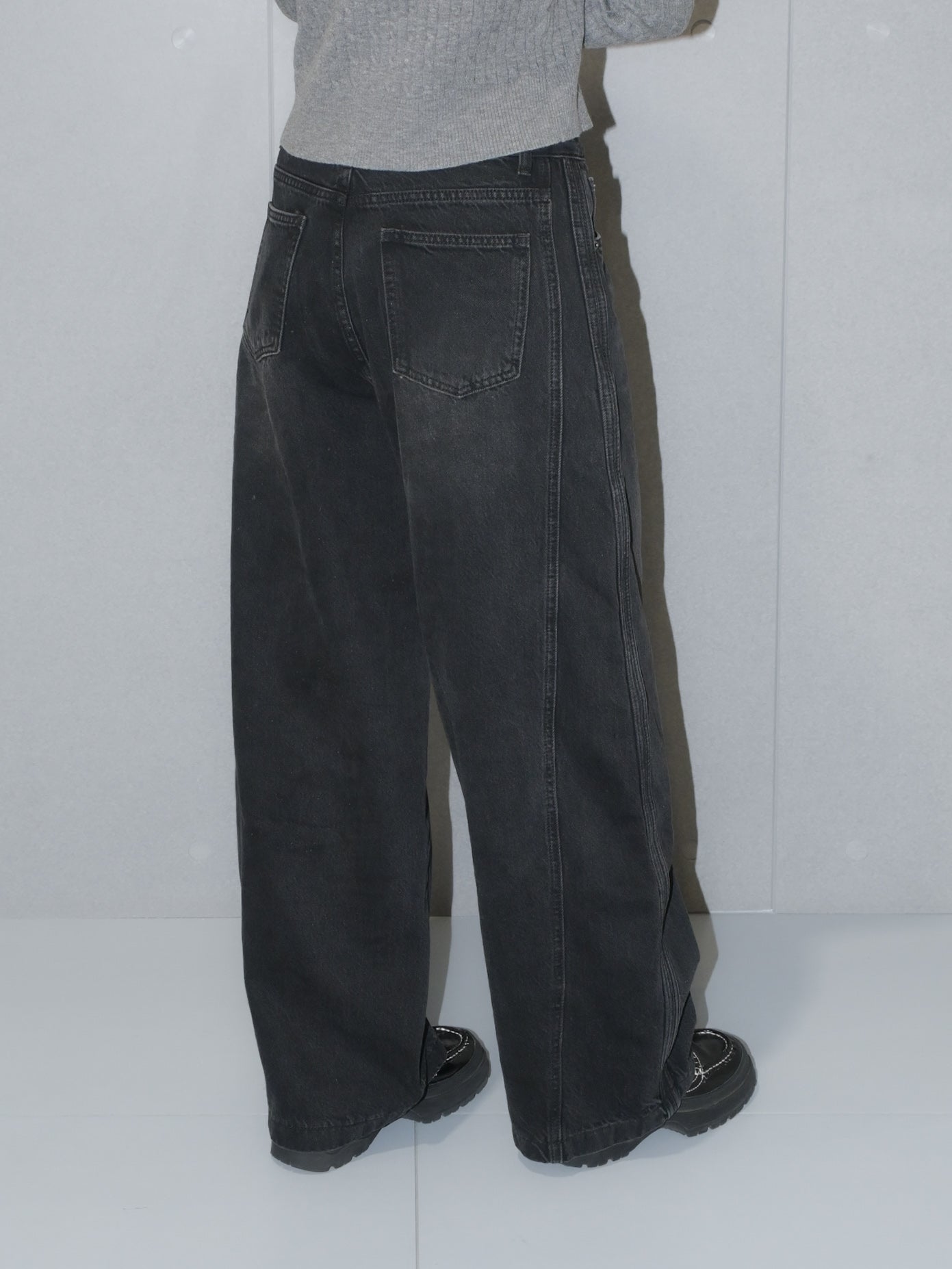 Faded Black Jean