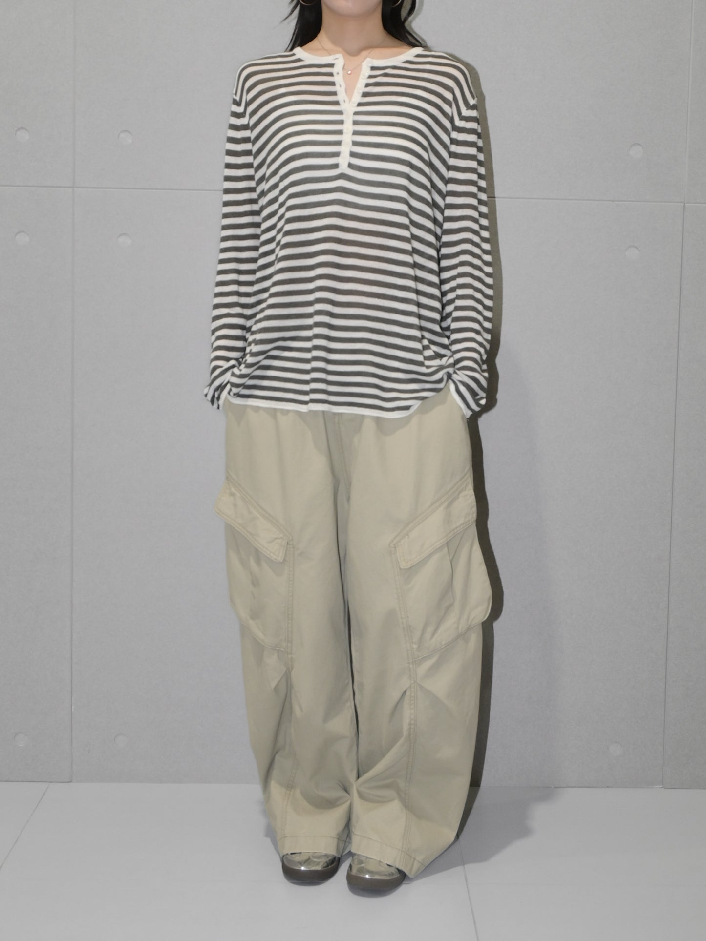 Linen Henley Longsleeve