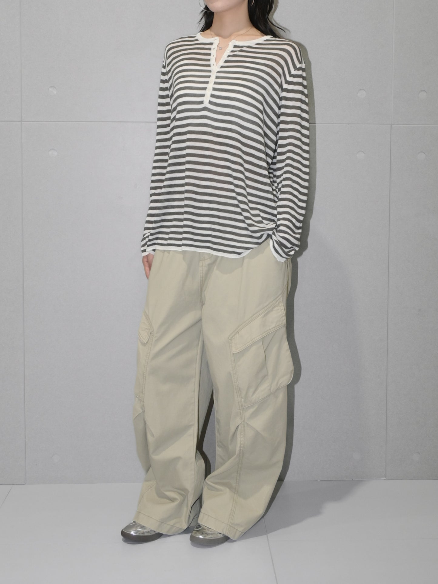 Linen Henley Longsleeve