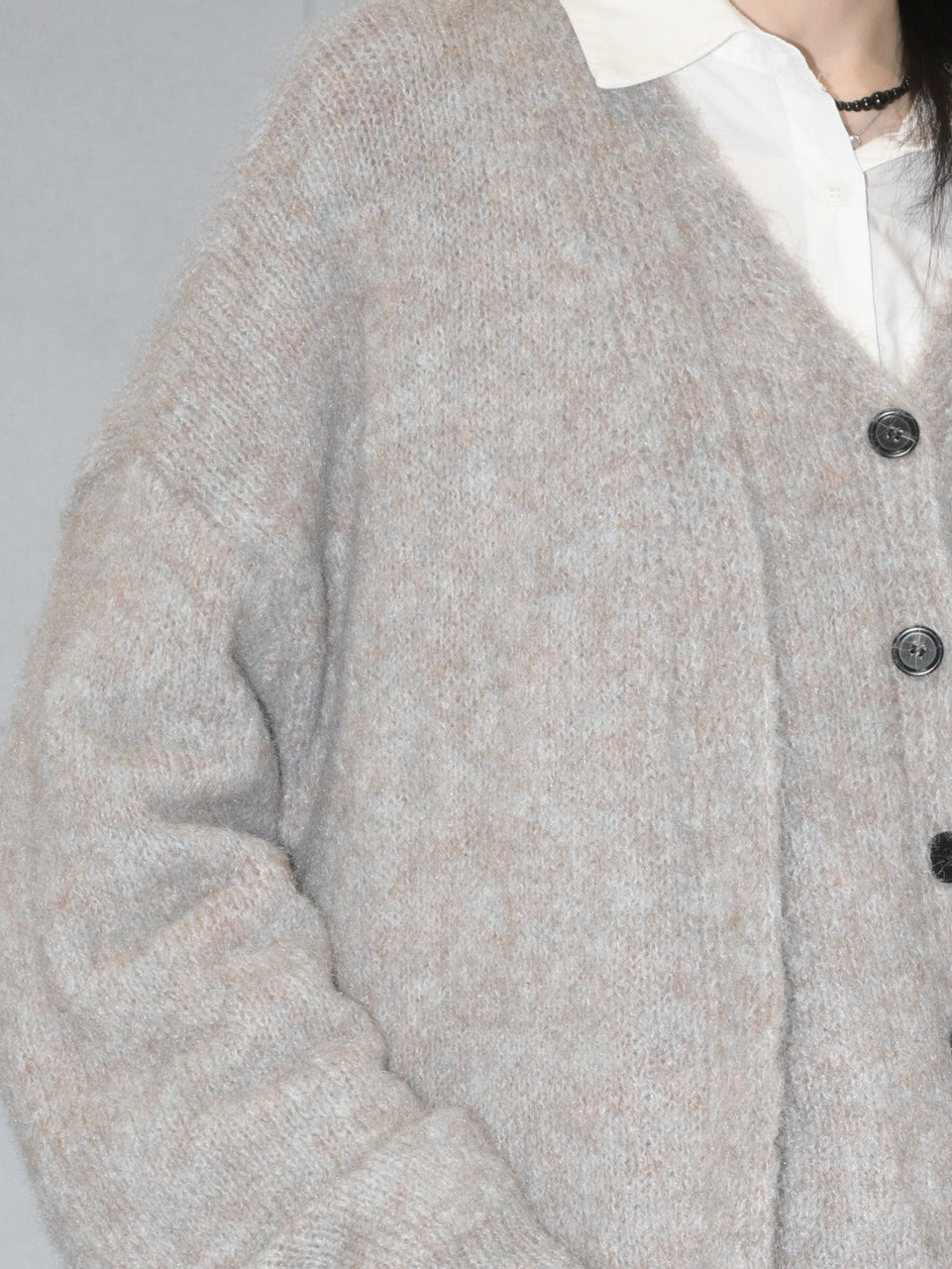 Fuzzy Sweater Cardigan