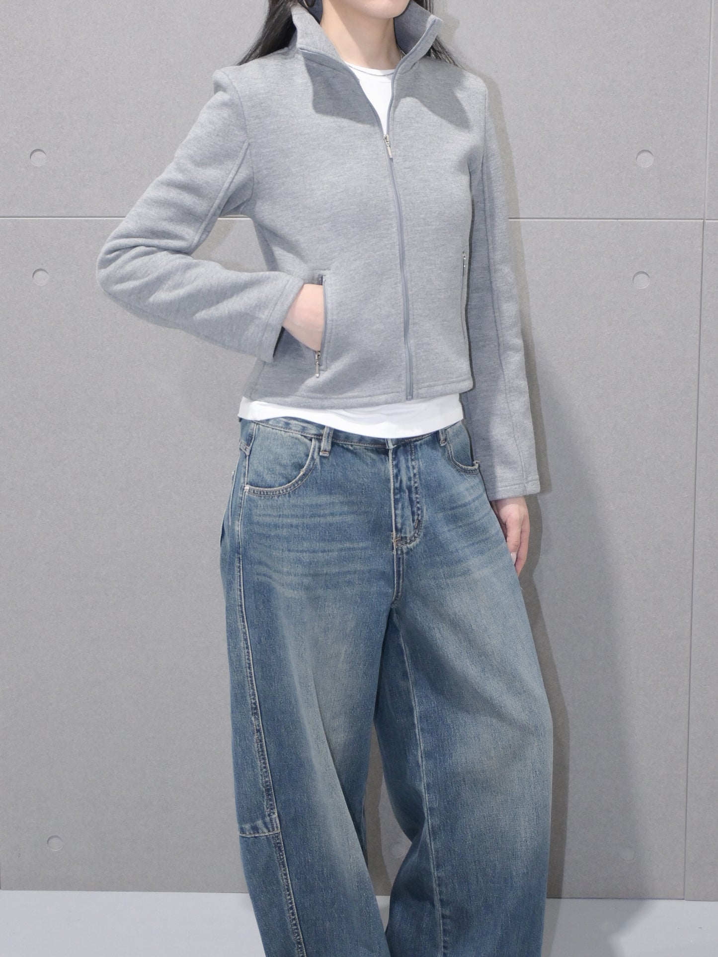 Fitted Zip-Up Jacket