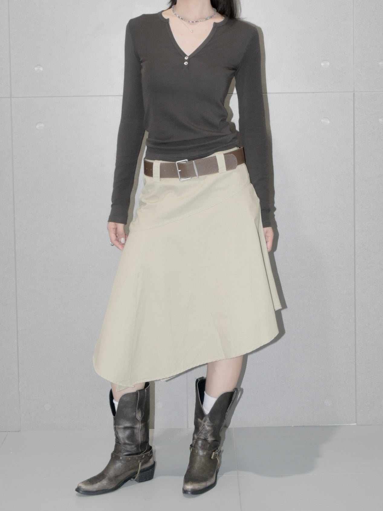 Asymmetrical Country Skirt