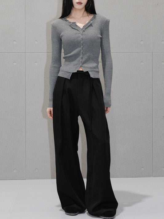 Charlie Pleated Trousers