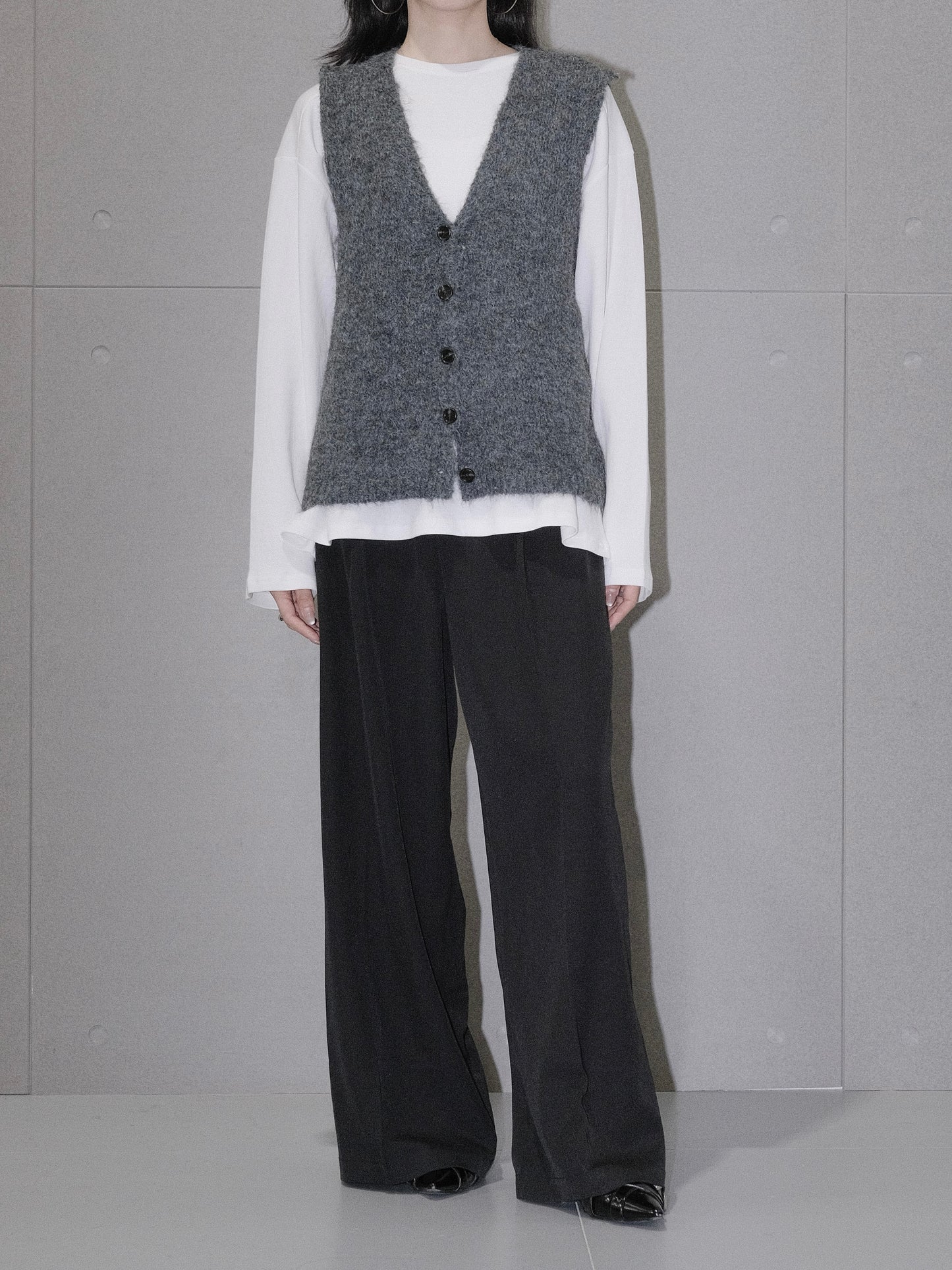 Fuzzy Sweater Vest