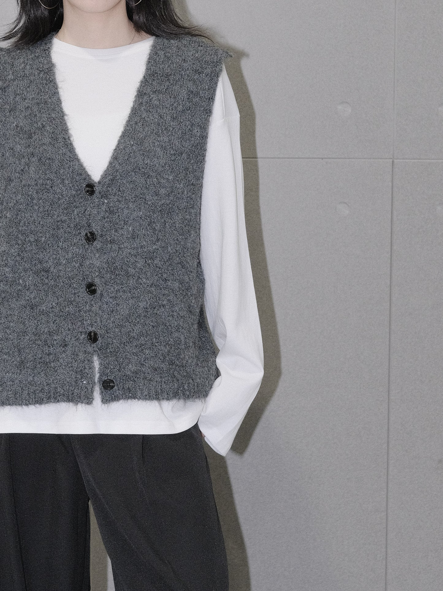 Fuzzy Sweater Vest